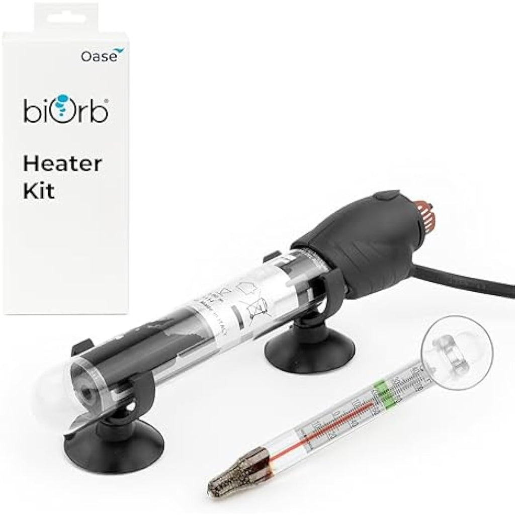 biOrb 50W Aquarium Heater Pack | Adjustable Fish Tank Heater & Thermometer