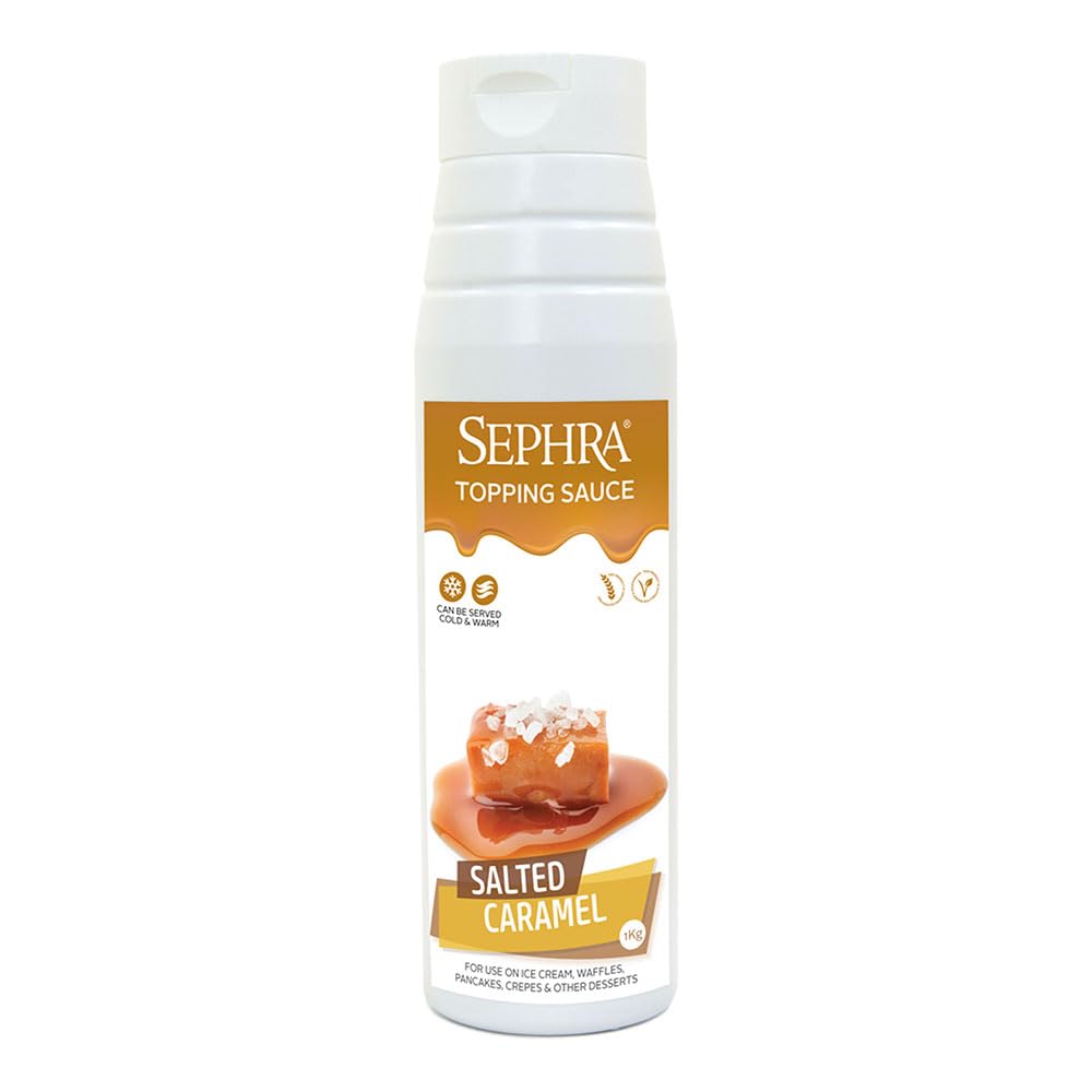 Sephra Salted Caramel Dessert Topping Sauce for Ice Cream - 1kg