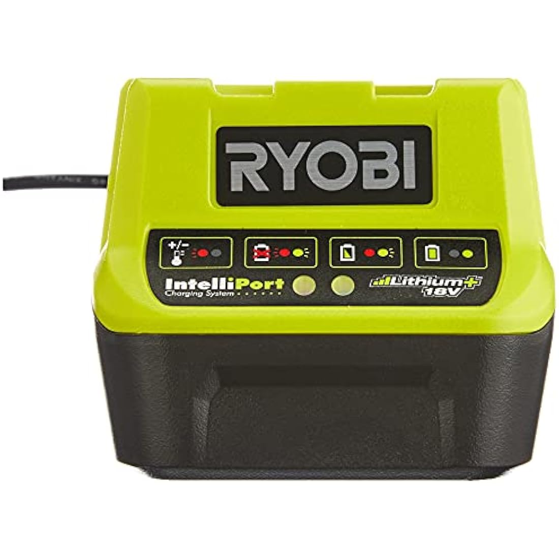 Ryobi 18V ONE+ 2.0A Lithium-Ion Battery Charger – Fast Charging RC18120