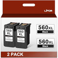 LIFOR PG-560 XL Black Ink Cartridges for Canon Pixma TS5350 TS7450 (2-Pack)