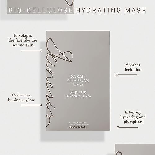 Sarah Chapman Skinesis 3D Moisture Infusion Hyaluronic Mask - 4 Pack