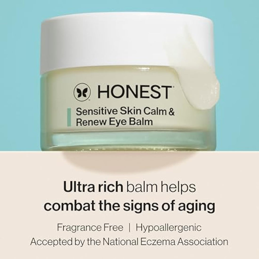 Honest Beauty Calm + Renew Anti-Aging Eye Balm with Shea Butter - 0.5oz