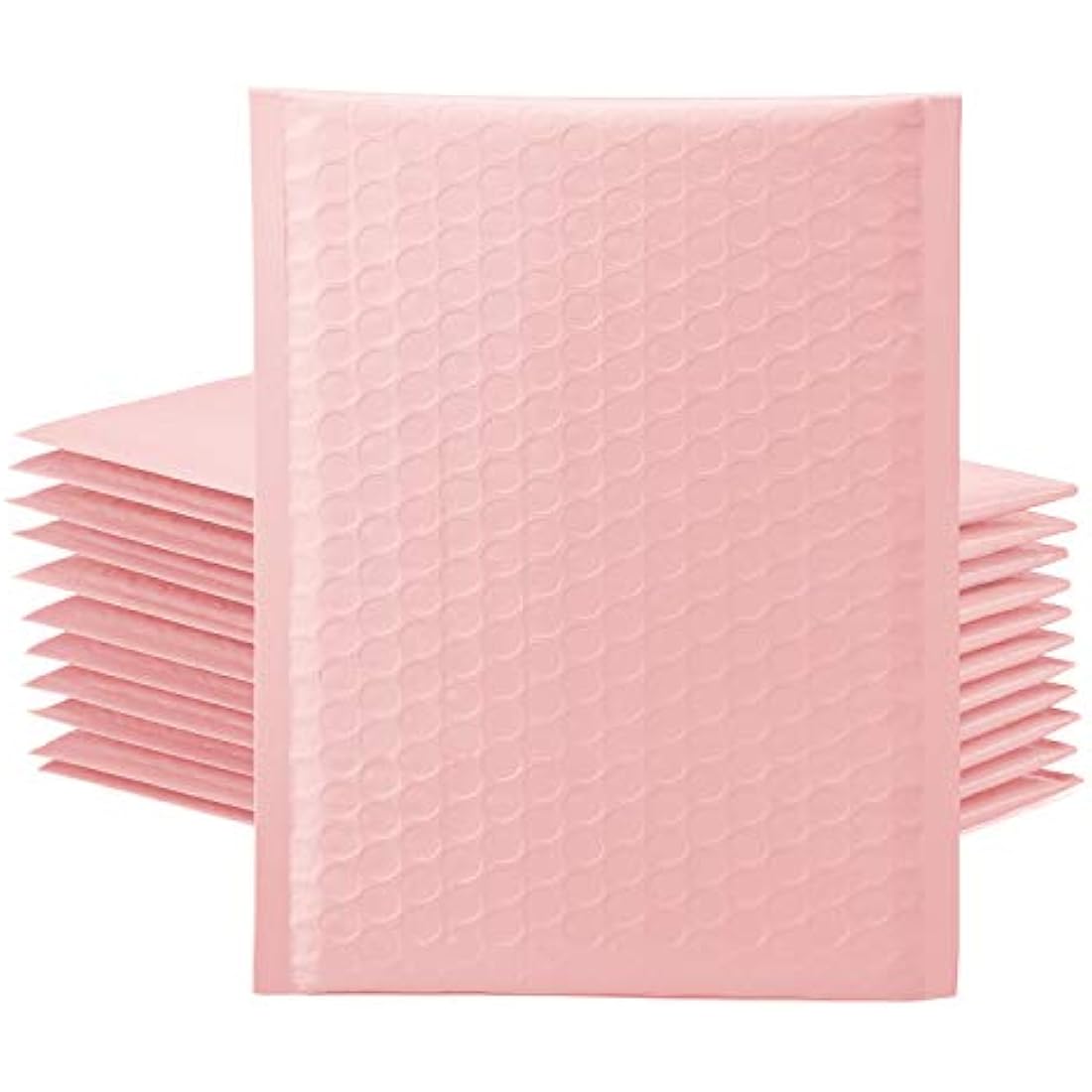 Switory Pale Pink Bubble Mailers | 21.6x28cm Padded Envelopes - 25 Pack
