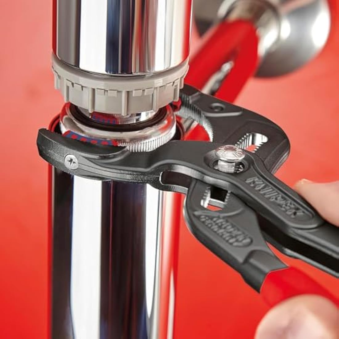 Knipex Siphon and Connector Pliers – 250mm Adjustable Plumbing Tool