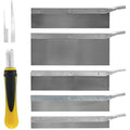 Modelcraft 8-Piece Precision Saw Set for Modelling and Woodworking