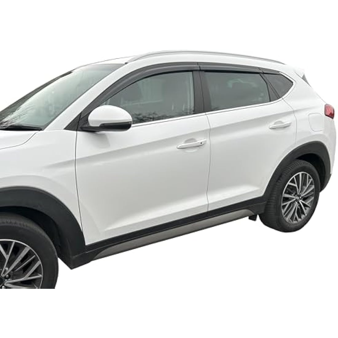 Auto Clover Wind Deflectors for Hyundai Tucson 2015-2020 | 6-Piece Set