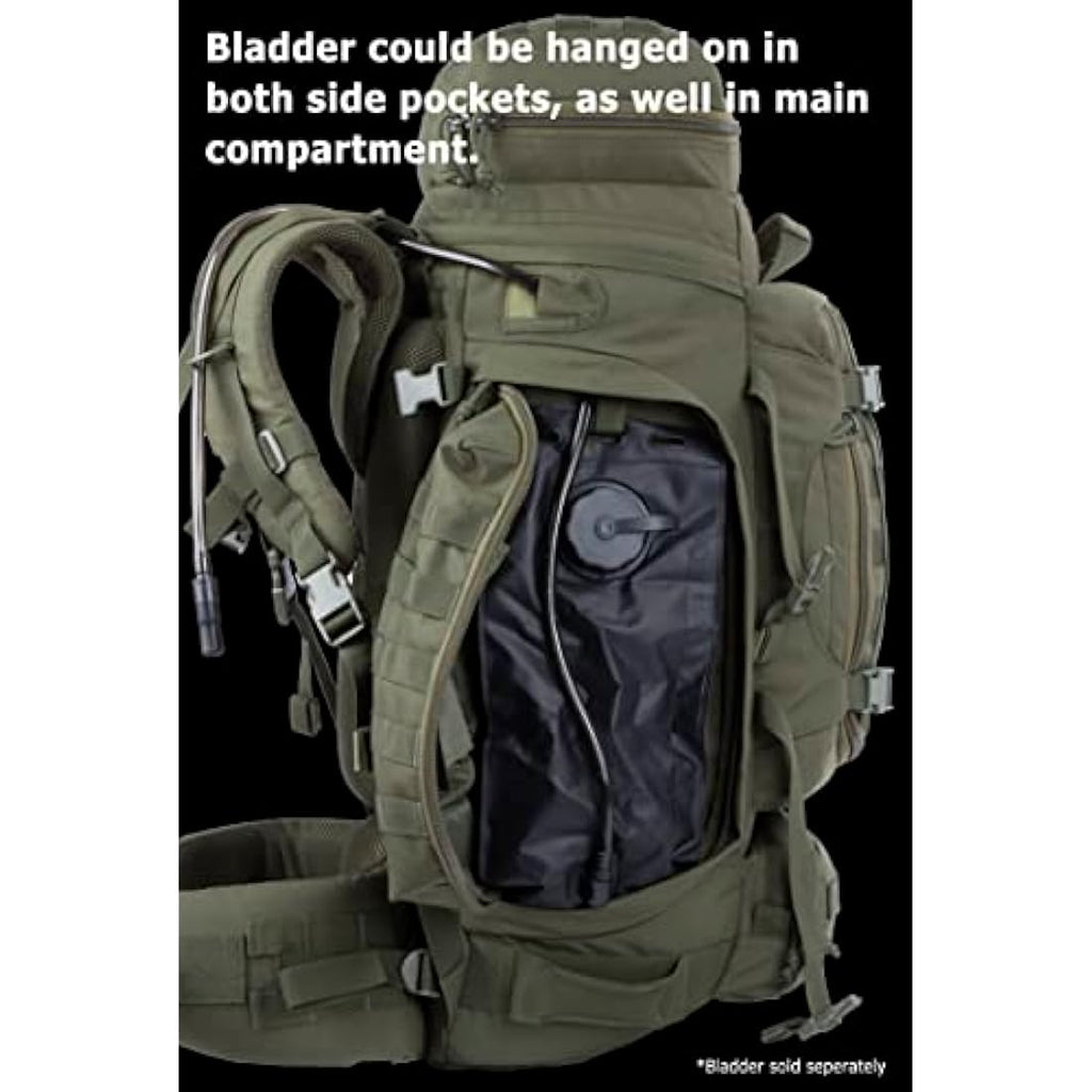 Backferry 70L Military Tactical Backpack | Internal Frame Hiking Rucksack