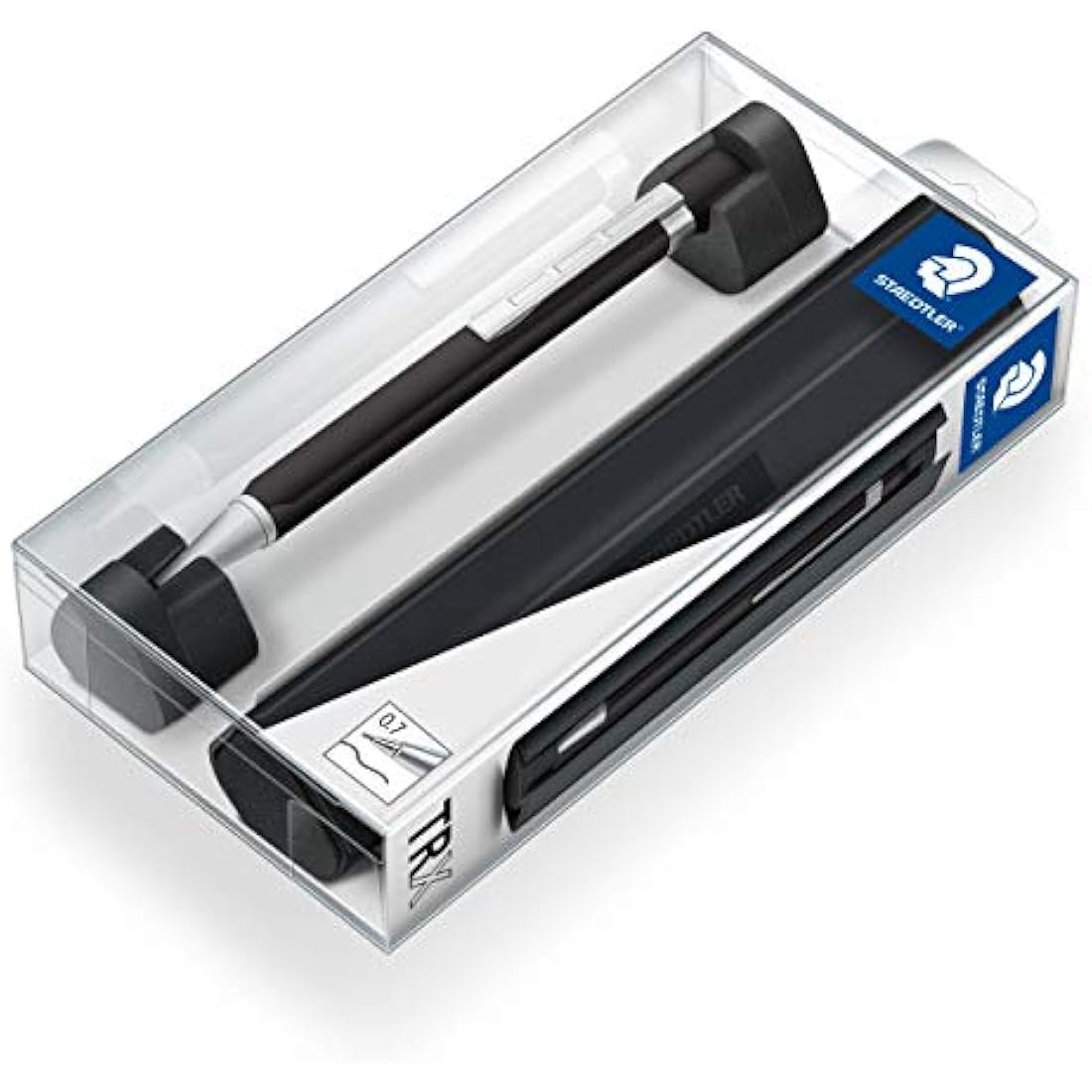 Staedtler TRX Mechanical Pencil – 0.7mm Black Anodised Aluminium