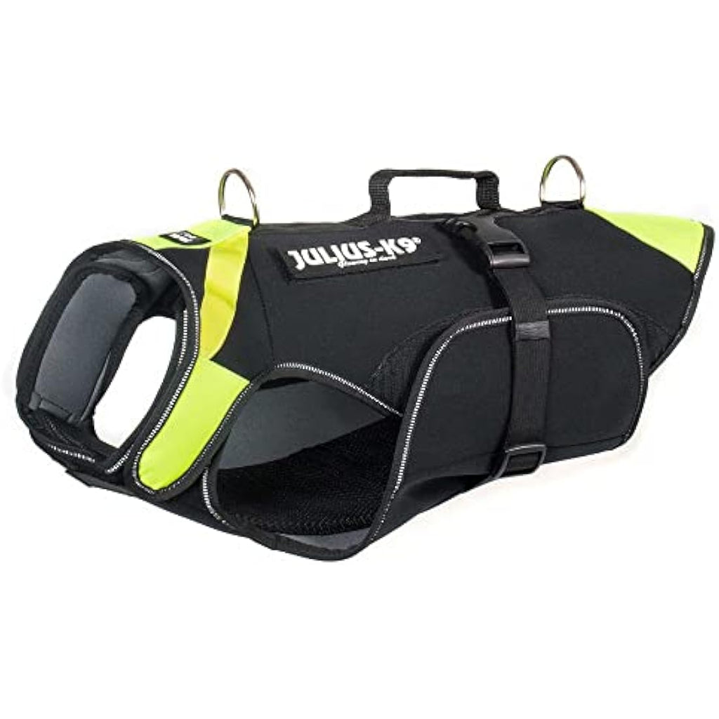 Julius-K9 IDC 3-in-1 Dog Vest | Swimming, Rehab & Winter Coat - Black