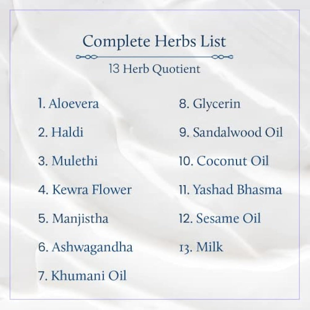 Blue Nectar Ayurvedic Face Cream – Brightening & Hydrating Moisturiser