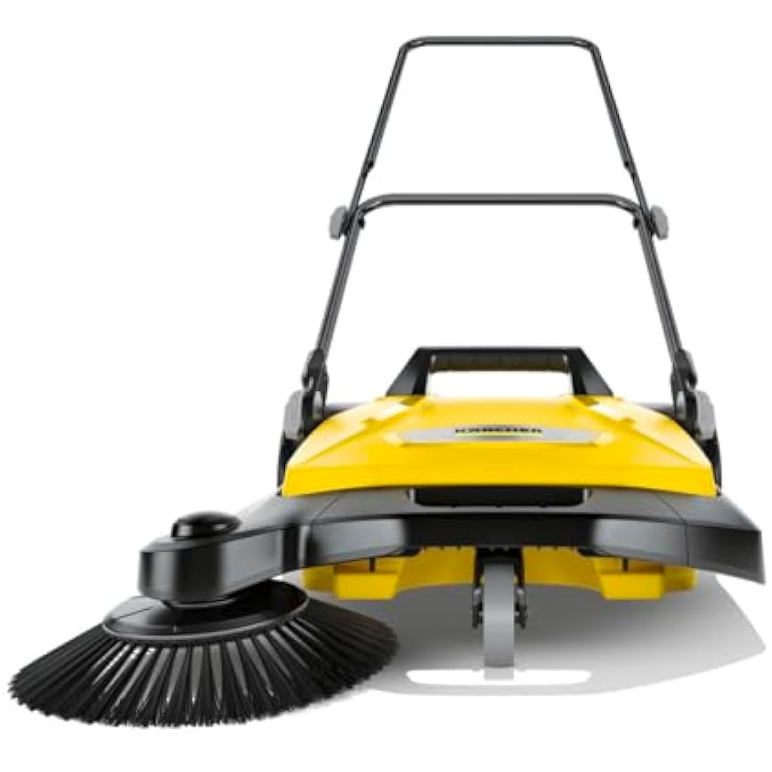 Kärcher S 4 Mechanical Sweeper – Manual Outdoor Floor Cleaner, Yellow