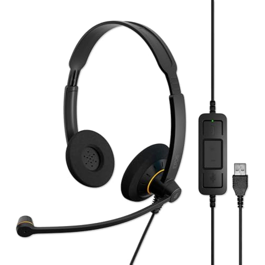 EPOS Sennheiser Impact SC 60 USB ML Double-Sided Wired Office Headset