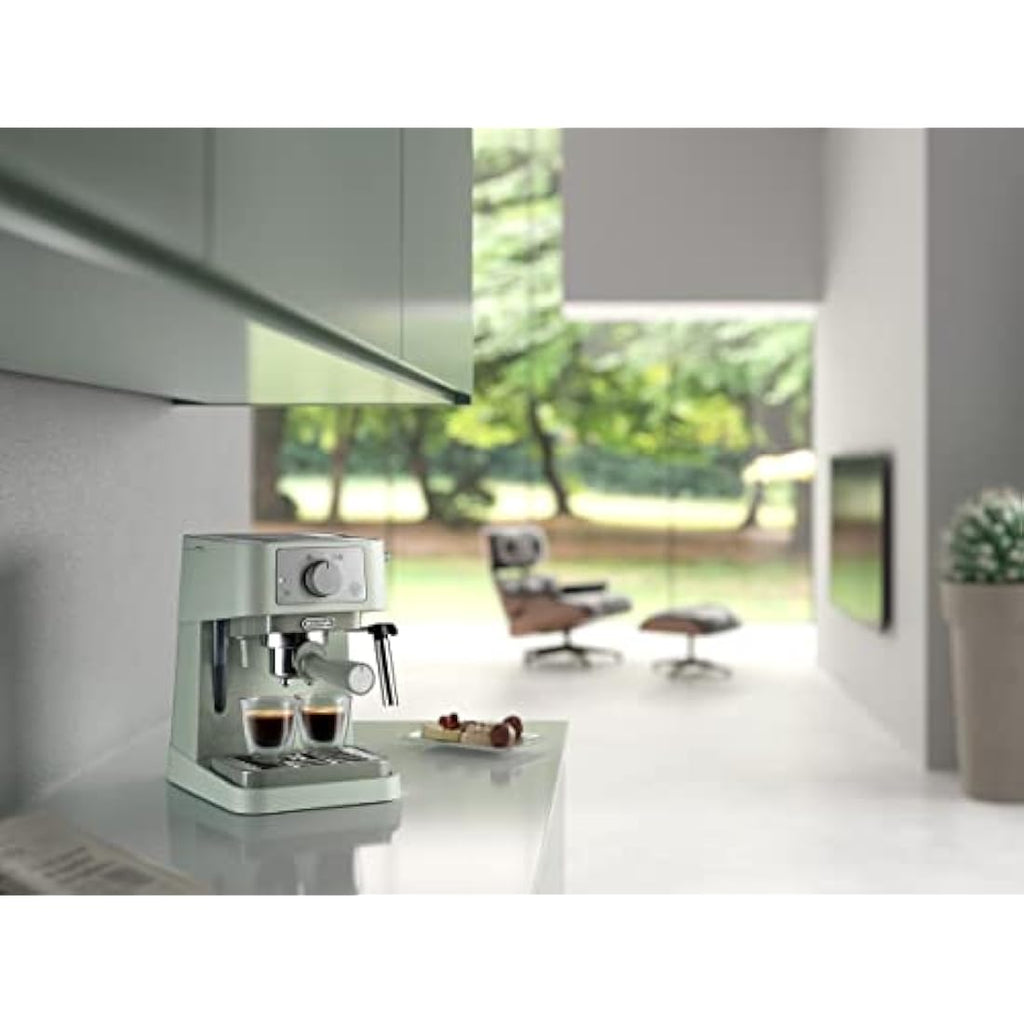 De'Longhi Stilosa EC260.GR Manual Espresso Machine - 15 Bar, Green