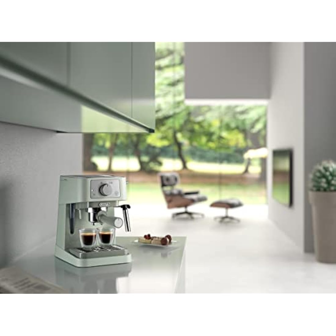 De'Longhi Stilosa EC260.GR Manual Espresso Machine - 15 Bar, Green