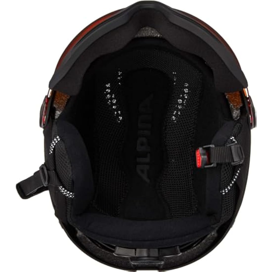 Alpina Unisex Ski Helmet | Vented Hard Shell with Neck Warmer Plus