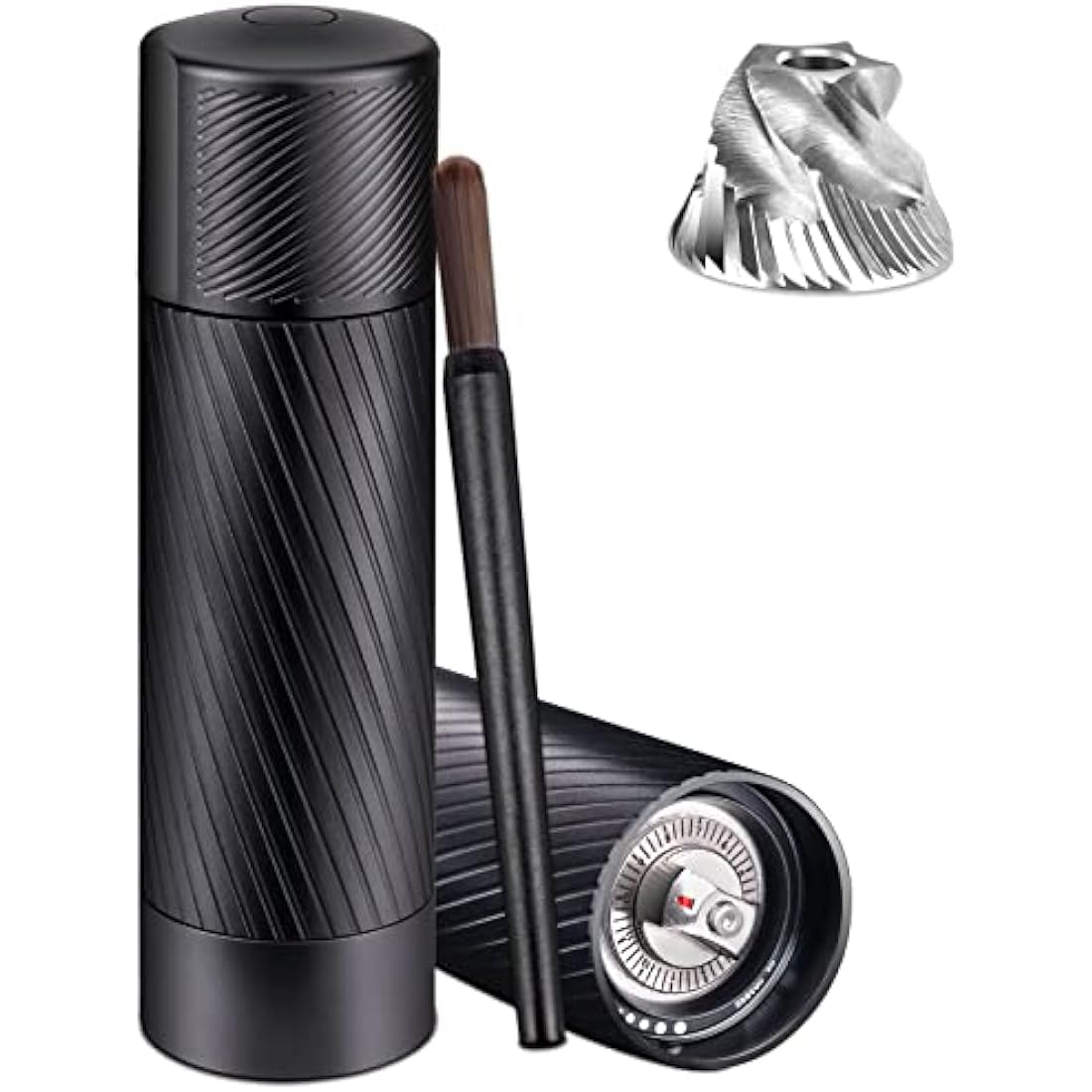 Homnoble Professional Pepper Mill – Heavy Duty Aluminum Manual Grinder