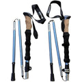 GETORIUM Trekking Poles – Aluminum 7075 Folding Hiking Sticks, Cork Grip