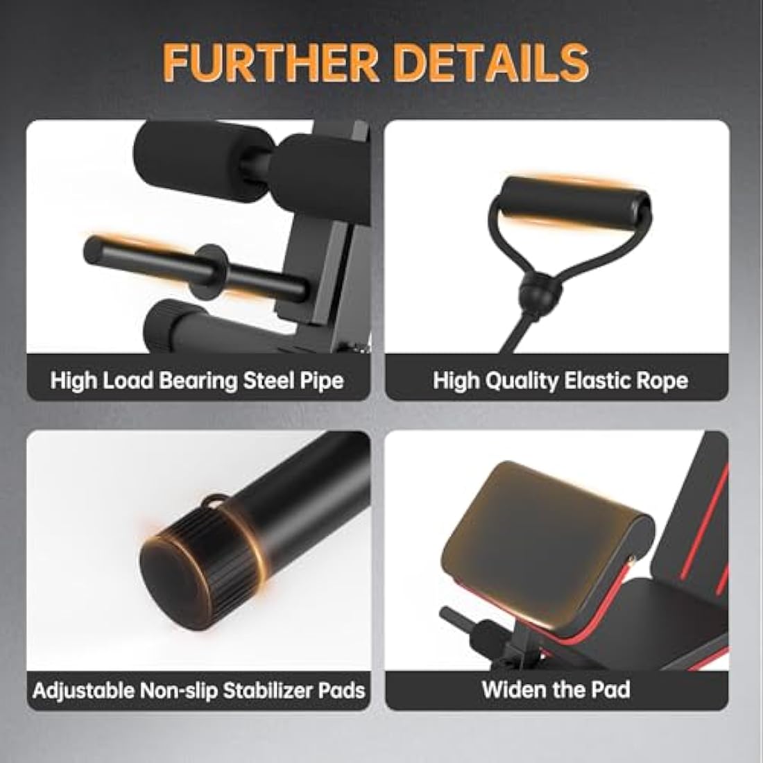 JOROTO Adjustable Weight Bench – Foldable 350KG Capacity Home Gym Bench