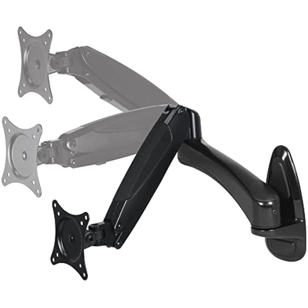 ARCTIC W1-3D Wall Mount Monitor Arm | Gas Lift for 43" Ultrawide - Black