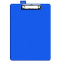 SECO A4+ PVC Covered Clipboard with Heavy Duty Clip – Blue, 1 Pack