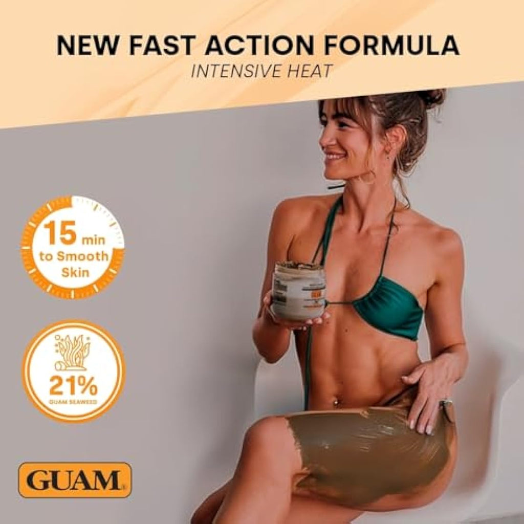 GUAM FIR Anti-Cellulite Seaweed Hot Body Mud – Skin Firming Cream 500g