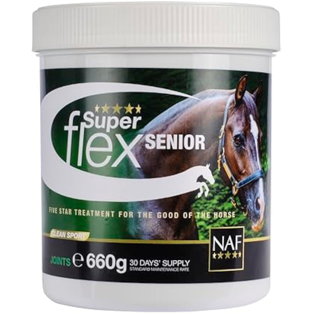 NAF Five Star Superflex Senior 660g | Horse Joint Support Supplement