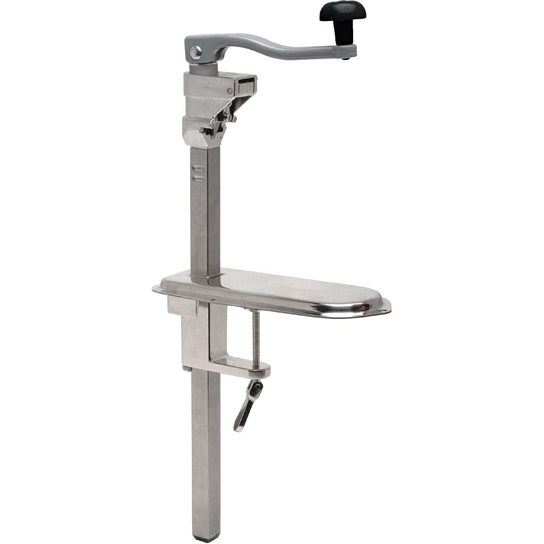 Vogue Heavy Duty Bench Can Opener – 21 Inch Stainless Steel Tool