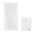 Dock & Bay Quick Dry Waffle Bath Towel | Crystal White | Small