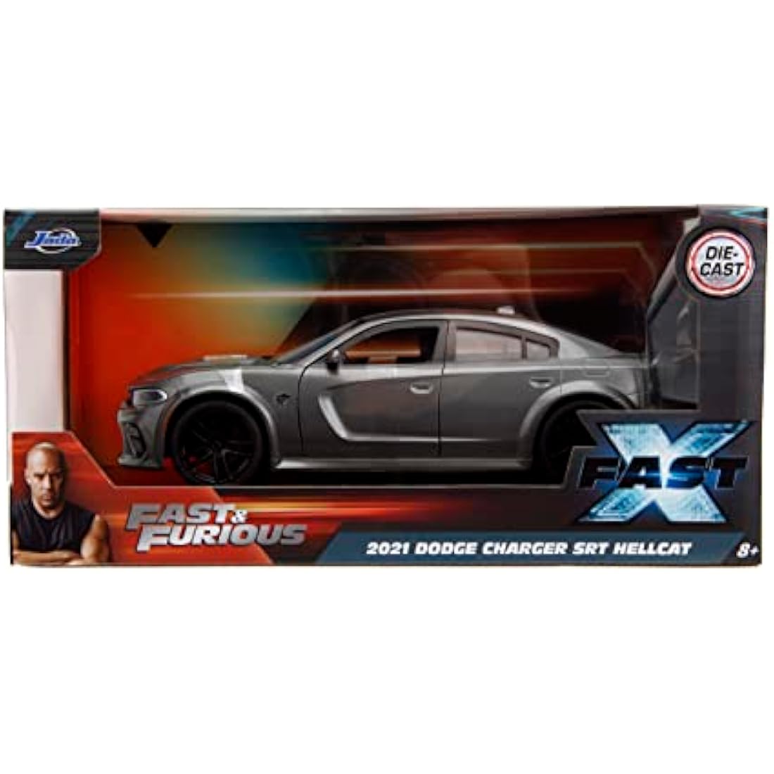 Dodge Charger SRT Hellcat Diecast Model Car - Fast & Furious X - 1/24