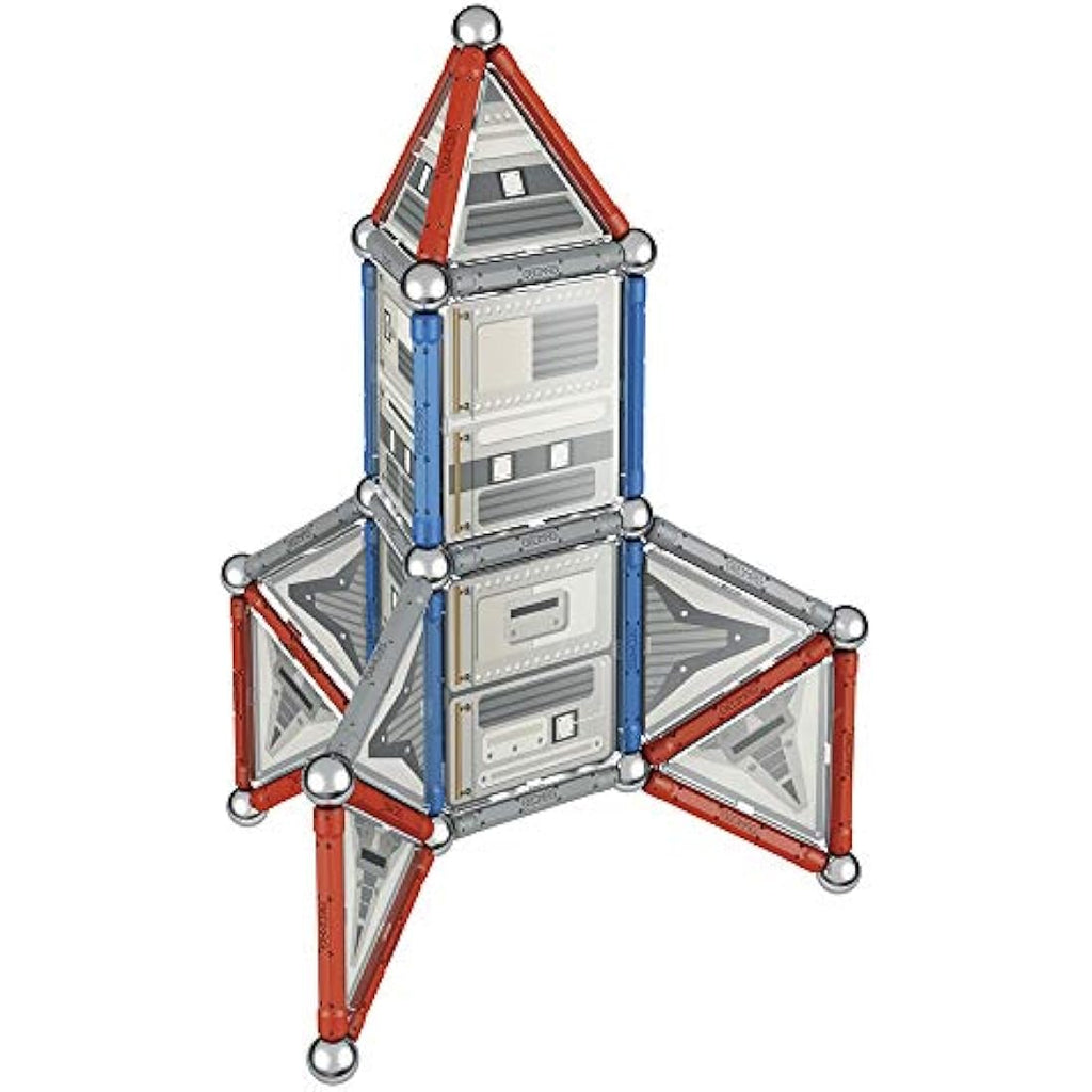 Geomag NASA Rocket Magnetic Construction Set - 84 Piece STEM Toy