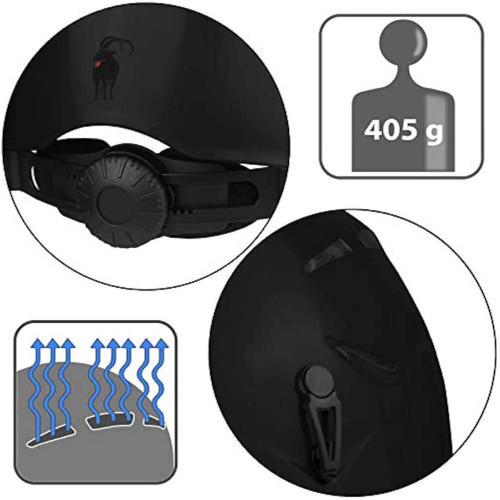 ALPIDEX Universal Climbing Helmet | EN12492 Safety Gear for Adults