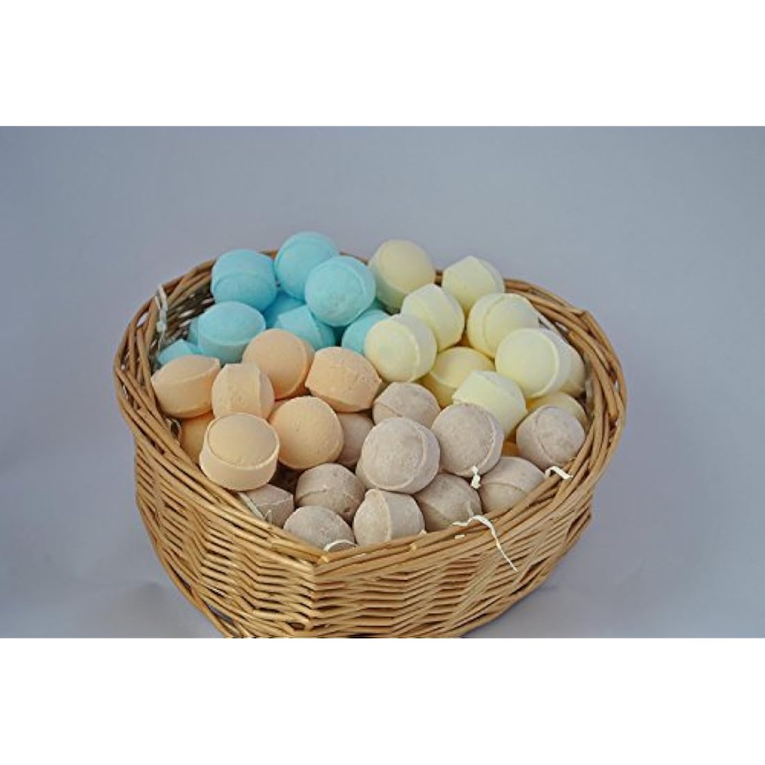 Mini Bath Bomb Marbles - 60 Pack Assorted Scented Gift Set