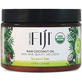 Organic Fiji Raw Cold Pressed Coconut Oil for Hair & Skin | Coconut Lime, 12oz