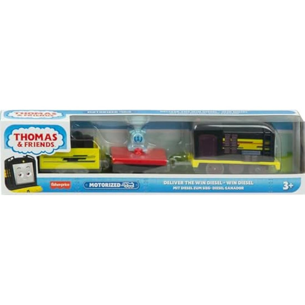 Thomas & Friends Diesel Motorized Train Engine with Sodor Cup Car