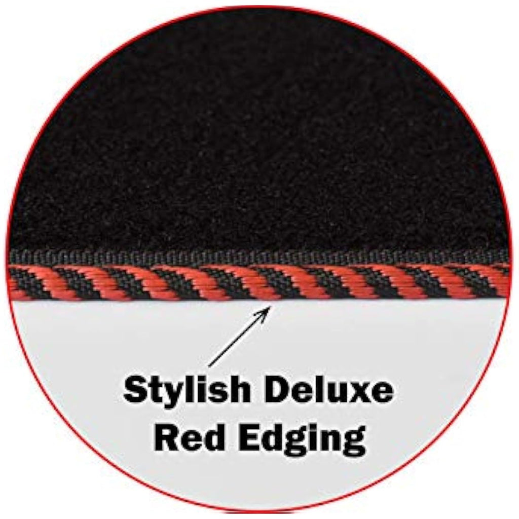 Jolof Store Car Floor Mats for Ford Kuga 2008-2012 - Red Edging