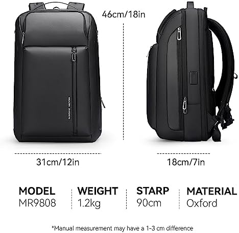 Mark Ryden Expandable 15.6" Laptop Backpack | Water-Resistant Travel Bag