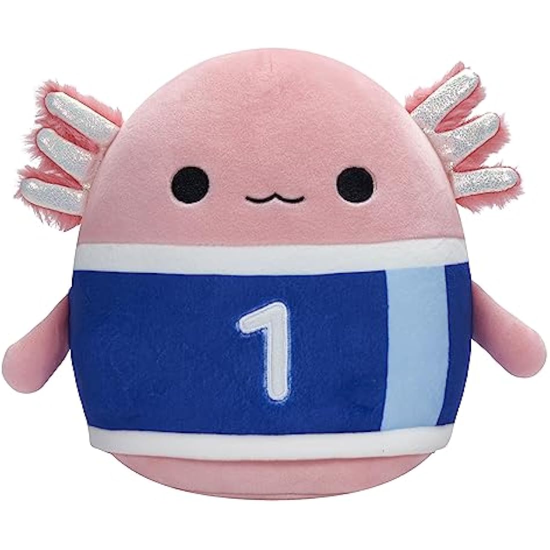 Squishmallows Archie the Axolotl Plush – 7.5-Inch Soccer Jersey Toy