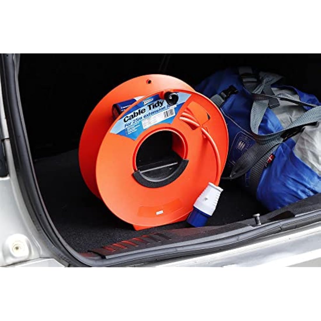25m Cable Tidy Reel for Caravan, Motorhome & Boat Leads