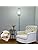 LED Floor Lamp – Modern Dimmable Standing Lamp with Gray Shade