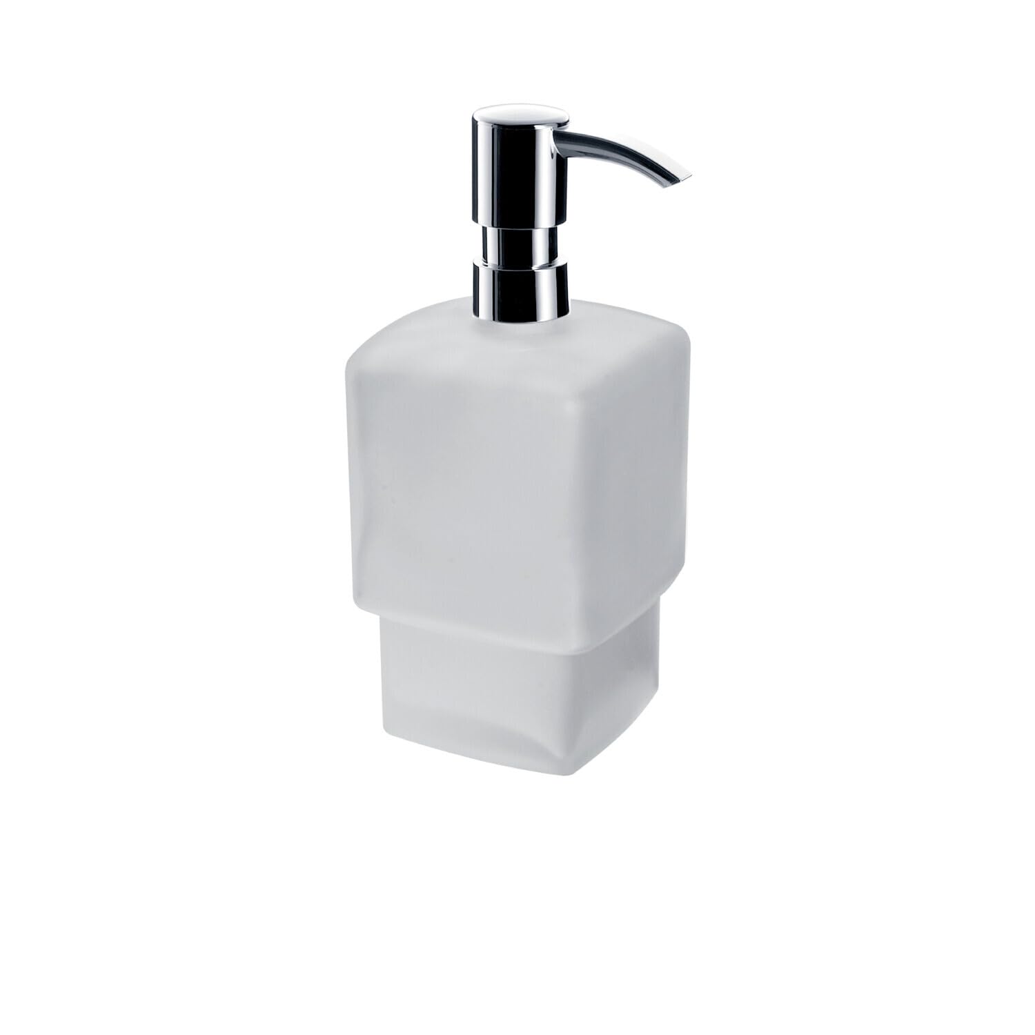 Emco Loft Liquid Soap Dispenser – Chrome Pump & Plastic Container