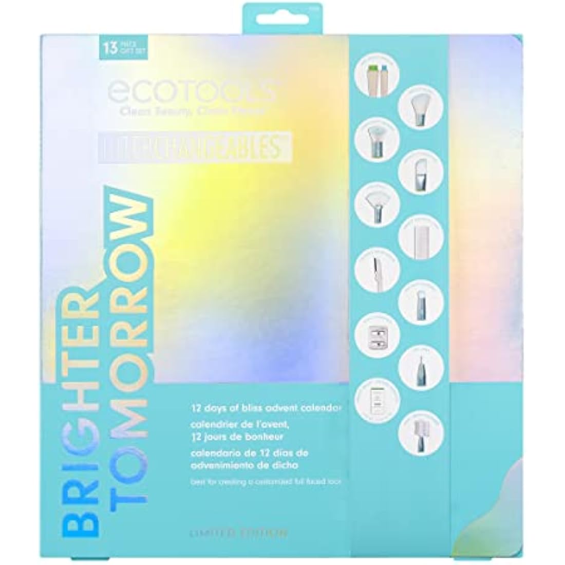 EcoTools 12 Days of Bliss Makeup Brush and Beauty Sponge Gift Set