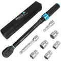 Shall 1/2" Drive Torque Wrench Set | 20-220Nm Adjustable 7-Piece Kit