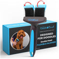 The Doodle Brush – Flexible Double Head Slicker Brush for Poodle Mixes