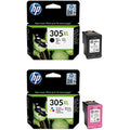 HP 305 XL Original Ink Cartridges (Black & Color) - 2 Pack 6ZA94AE