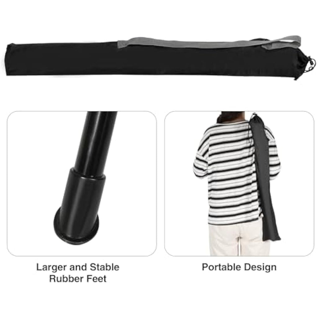 REDCAMP 22.4" Tall Folding Tripod Stool 2-Pack | Portable Camping Chairs