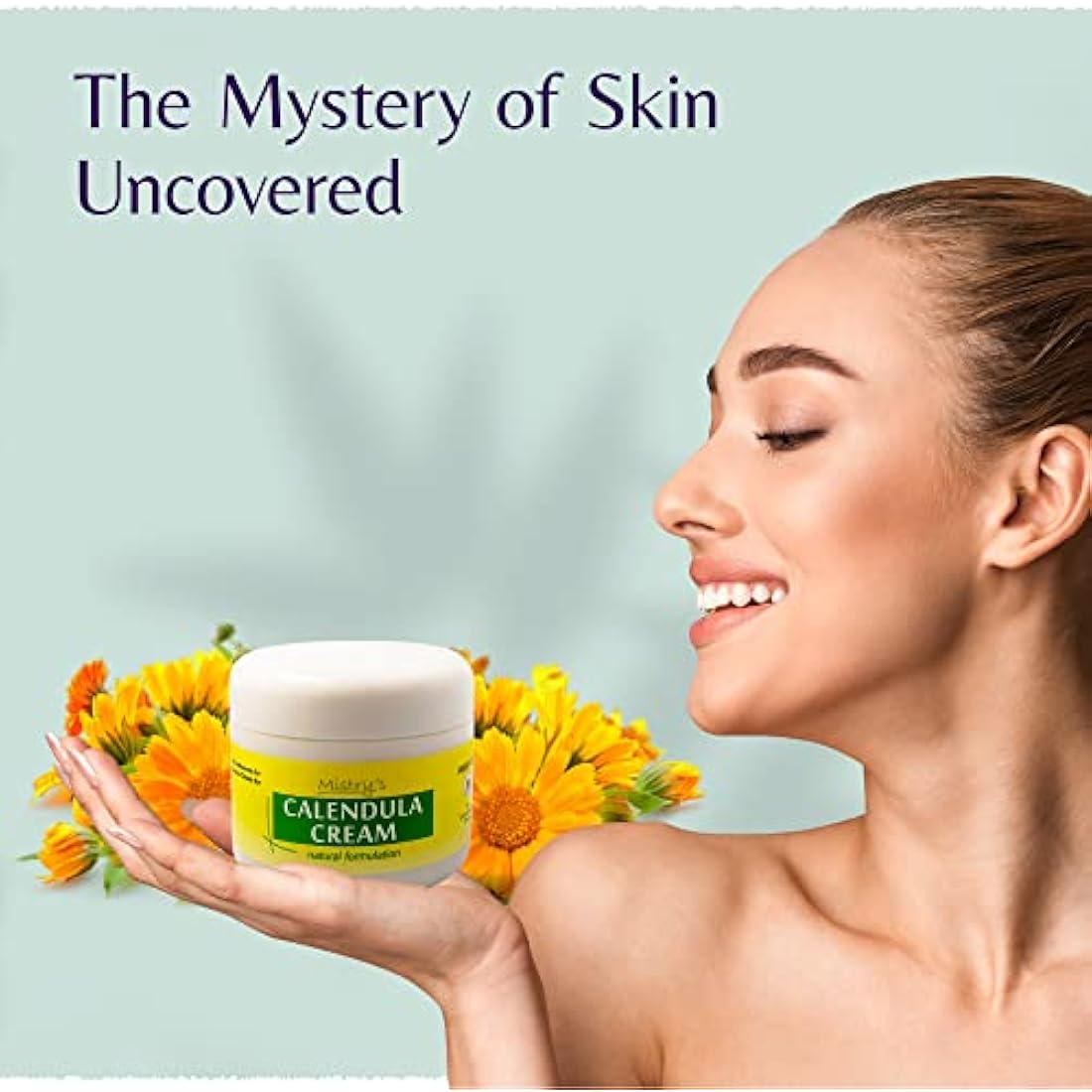 Mistry's Calendula Cream 50g | Vegan Healing Skin Moisturiser