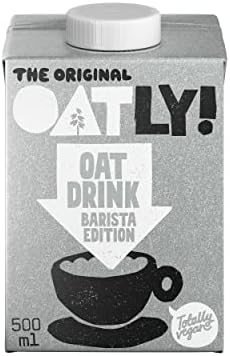 Oatly Barista Edition Oat Milk - Foamable Plant-Based Drink (500ml, 10 Pack)