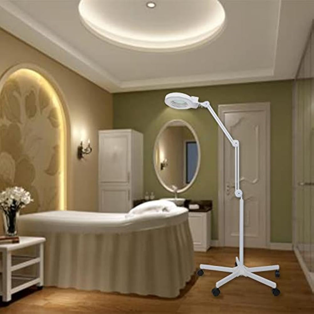 Sanqiao 5X LED Magnifying Floor Lamp - Adjustable Beauty & Tattoo Light