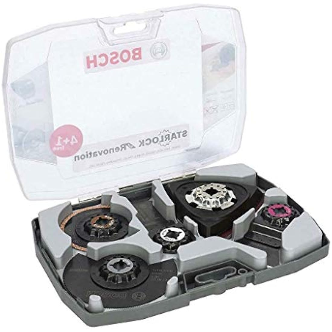 Bosch Professional 5-Piece Starlock Multitool Set for Wood & Metal