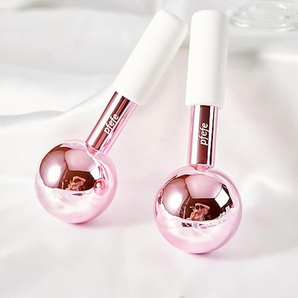 Pfefe Stainless Steel Ice Globes – Cryo Sticks for Face and Eyes